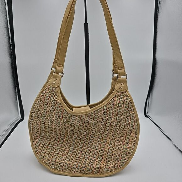 The Sak Colorful Tweet Beige Medium Handbag - Picture 1 of 10